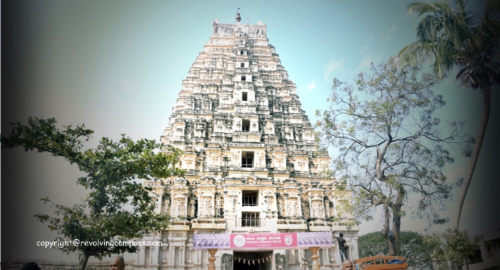 Virupaksha Temple, Hampi, Karnataka, Monument, Temple, India