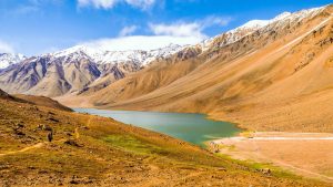 Chandratal, Moonlake, Kaza, Batal, Spiti, Himachal Pradesh